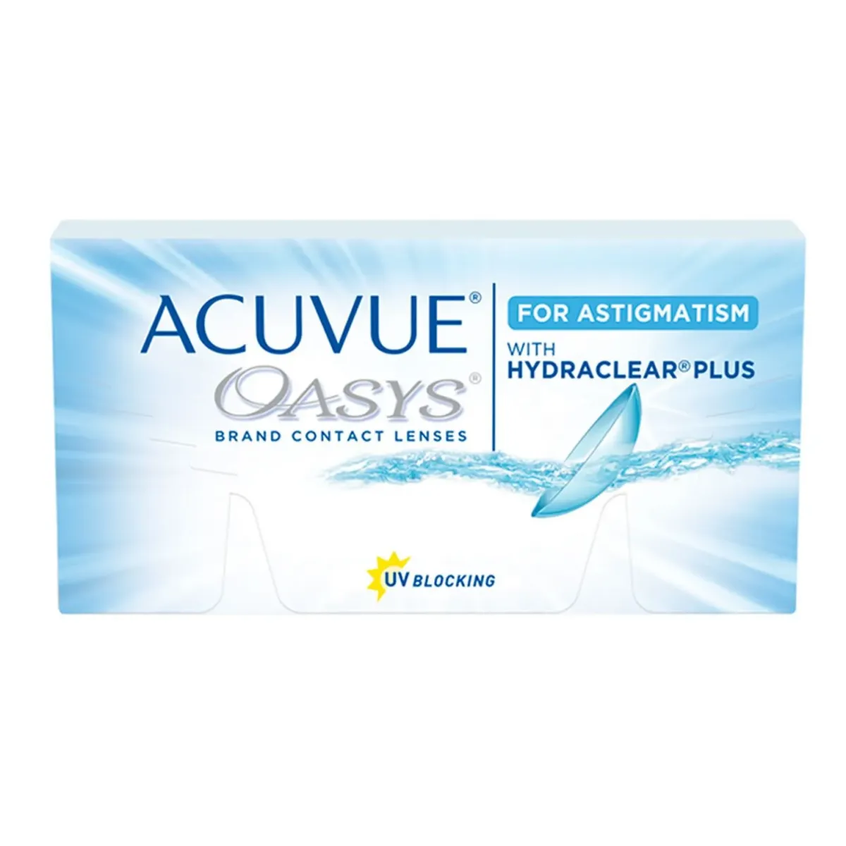 2 cajas Lentes de Contacto Acuvue Oasys Astigmatismo.
