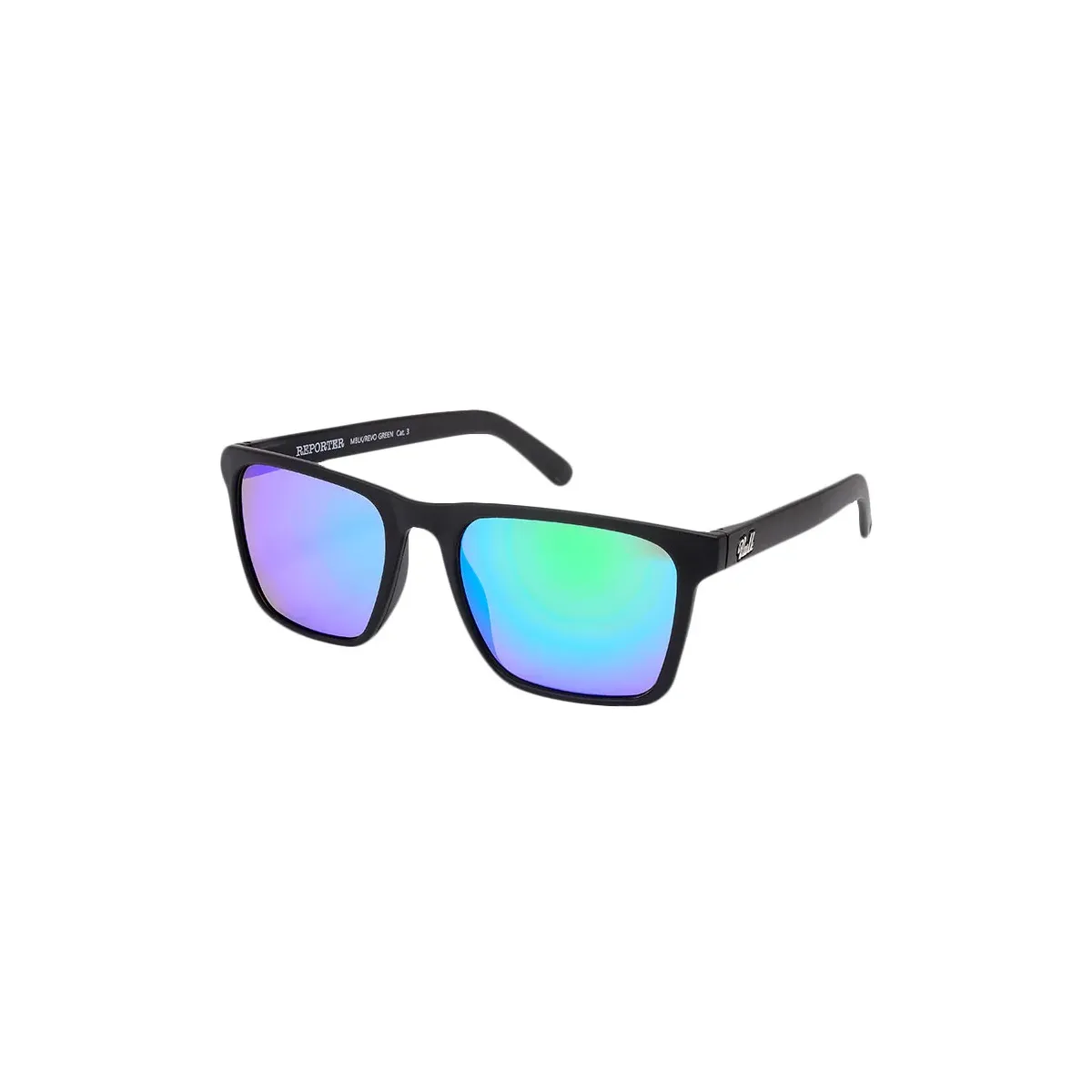 Lentes de Sol Vulk Reporter Espejado Verde
