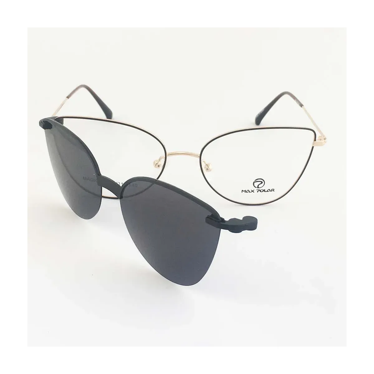 Anteojos clip on Max Polar Magic 81 5