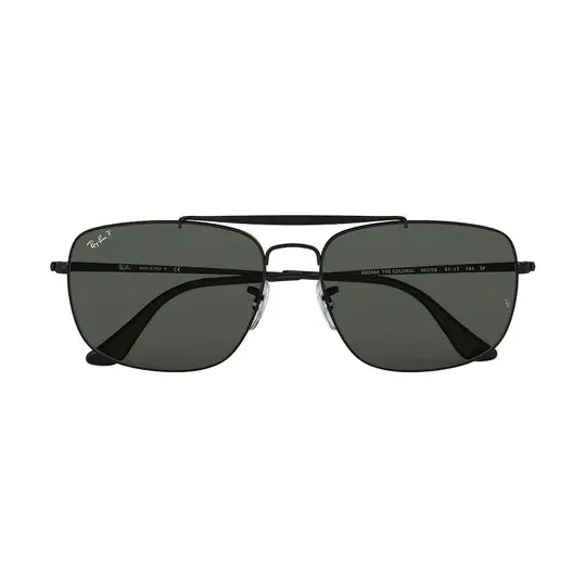 Anteojos de Sol Ray Ban 3560 002 58 Negro Polarizado