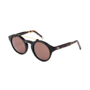 Anteojos de Sol Vulk Sunday XL Negro Lentes Marron