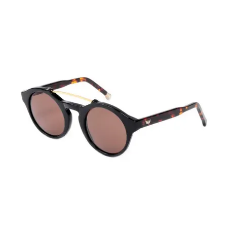 Anteojos de Sol Vulk Sunday XL Negro Lentes Marron