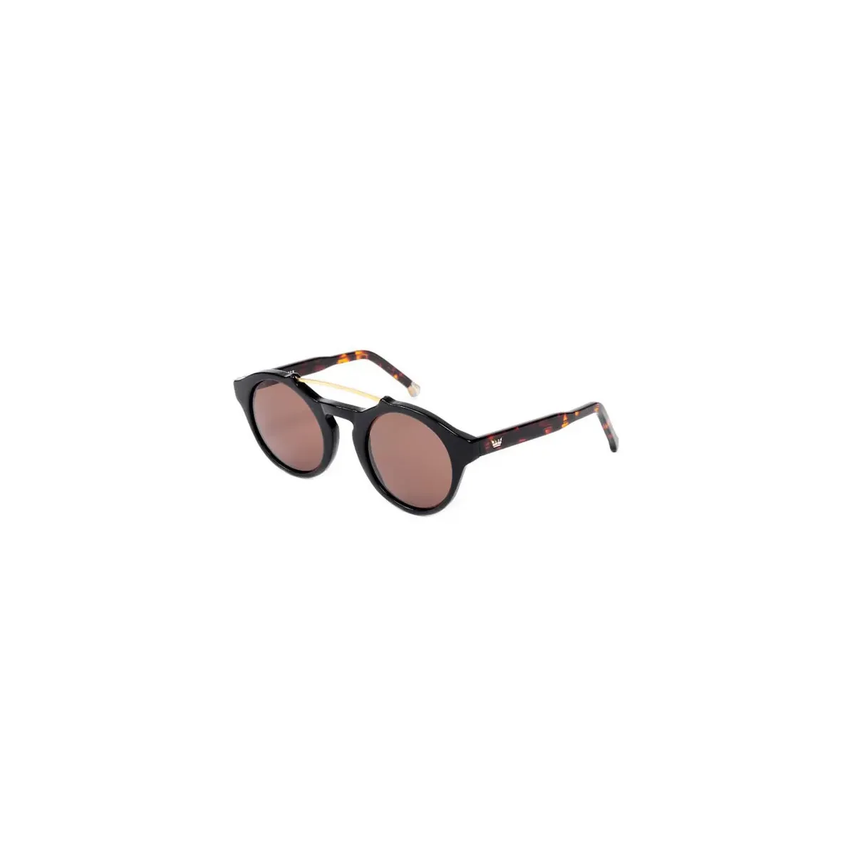 Anteojos de Sol Vulk Sunday XL Negro Lentes Marron