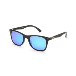 Lentes de Sol Rusty Patien Espejado Azul negro opaco