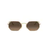 Anteojos de Sol Ray Ban Octogonal 3556 Marron
