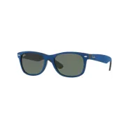 Anteojos de Sol Ray Ban New Wayfarer 2132 Azul tela 6239 55