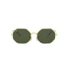 Anteojos de Sol Ray Ban Octogonal 1972 Dorado 54