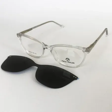 Anteojos clip on Max Polar Magic 185