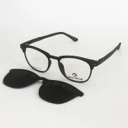 Anteojos Max Polar Magic 158 Clip On Negro