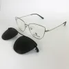 Anteojos Max Polar Magic 82 Clip On Cromado