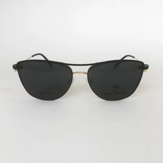 Anteojos Max Polar Magic 82 Clip On Cromado