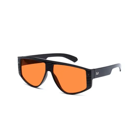 Lentes de Sol Vulk Foolin Negro Lentes Naranja