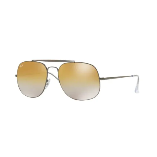 Anteojos Ray Ban The General 3561  Espejado Dorado