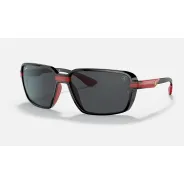 Anteojos de Sol Ray Ban Ferrari 8360 M f601 87 62Negro Rojo