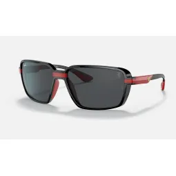 Anteojos de Sol Ray Ban Ferrari 8360 M f601 87 62Negro Rojo