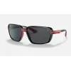 Anteojos de Sol Ray Ban Ferrari 8360 M f601 87 62Negro Rojo