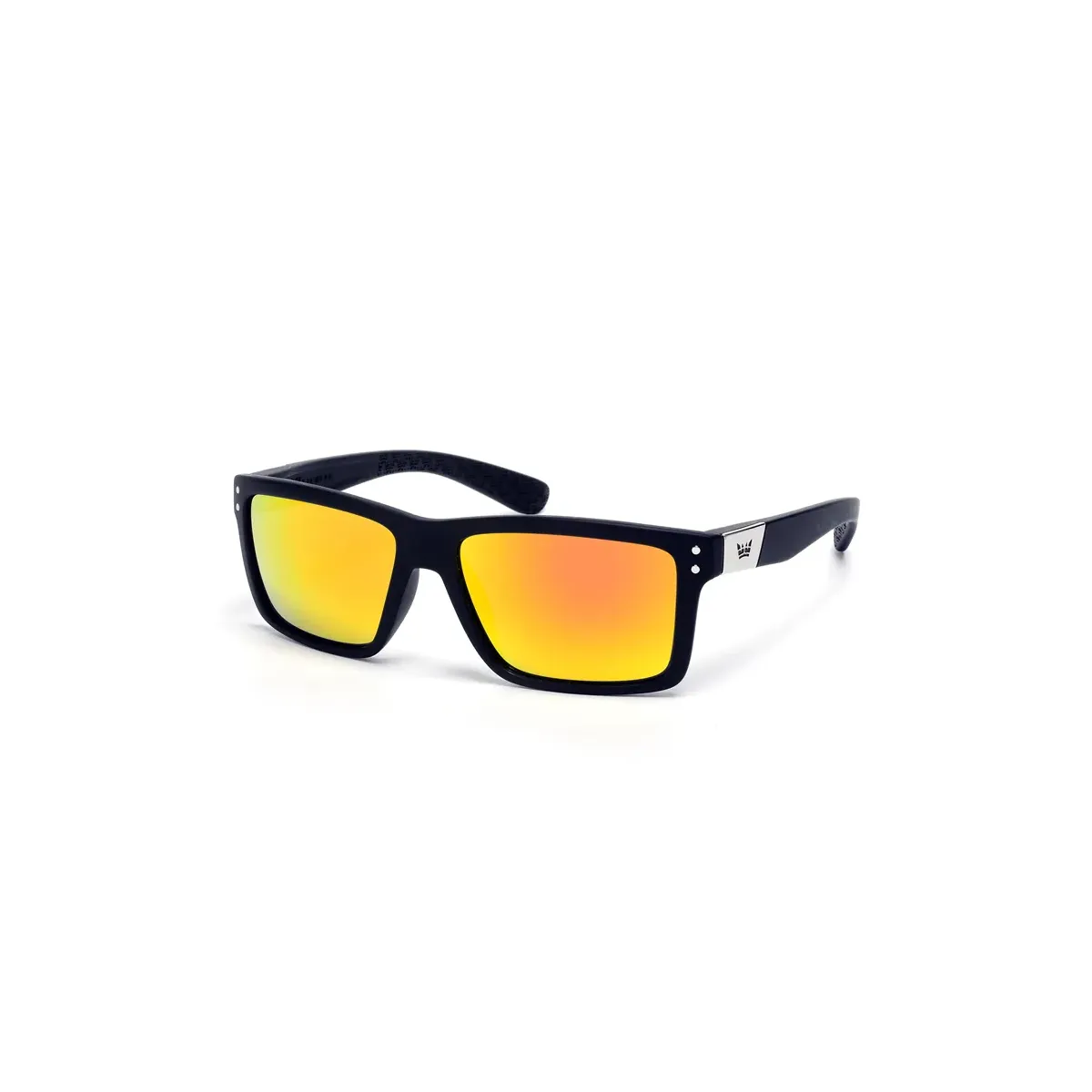 Lentes de Sol Vulk Raven Opaco Espejado Naranja
