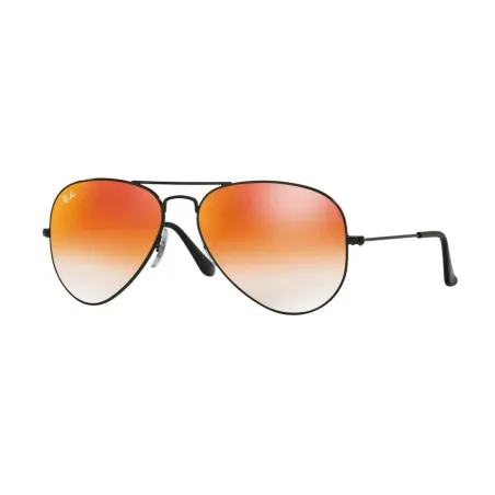 Anteojos Ray Ban Aviador 3025 002 4w 62 Espejado Rojo