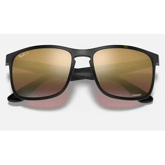 Anteojos Ray Ban 4264 894 6B 58 Polarizado CHROMANCE Dorado
