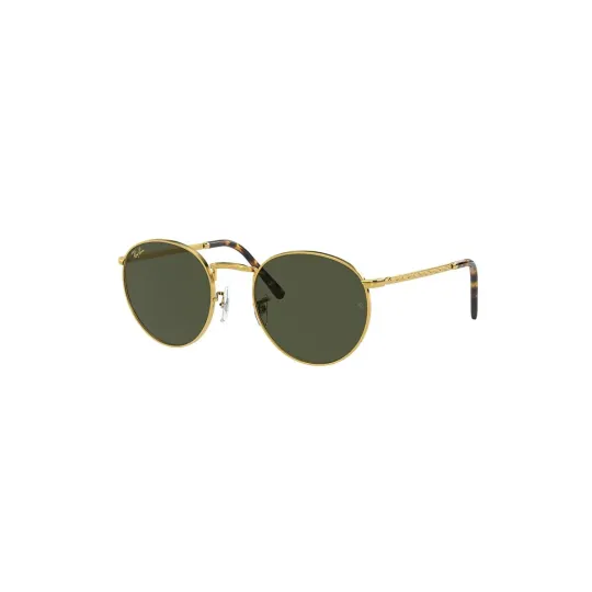 Anteojos Ray Ban New Round 3637 919631 Dorado 50