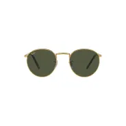 Anteojos Ray Ban New Round 3637 919631 Dorado 50