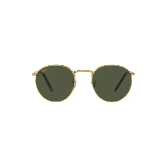 Anteojos Ray Ban New Round 3637 919631 Dorado 50