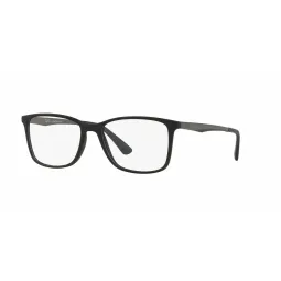 Anteojos Ray Ban 7133 5826 55 Negro Opaco