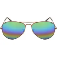Comprar Anteojos Ray Ban Aviador 3025 espejado verde 9018C3 58