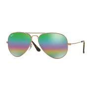Comprar Anteojos Ray Ban Aviador 3025 espejado verde 9018C3 58