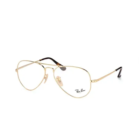 Anteojos Ray Ban Aviador 6489 2500 58 Dorado