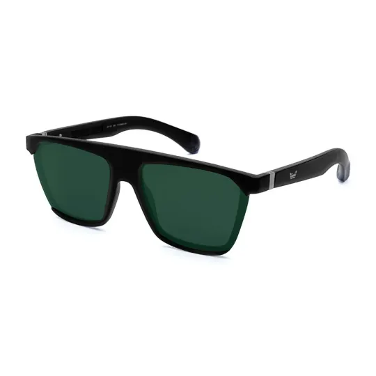 Lentes de Sol Vulk Parter Negro Brillo Polarizado