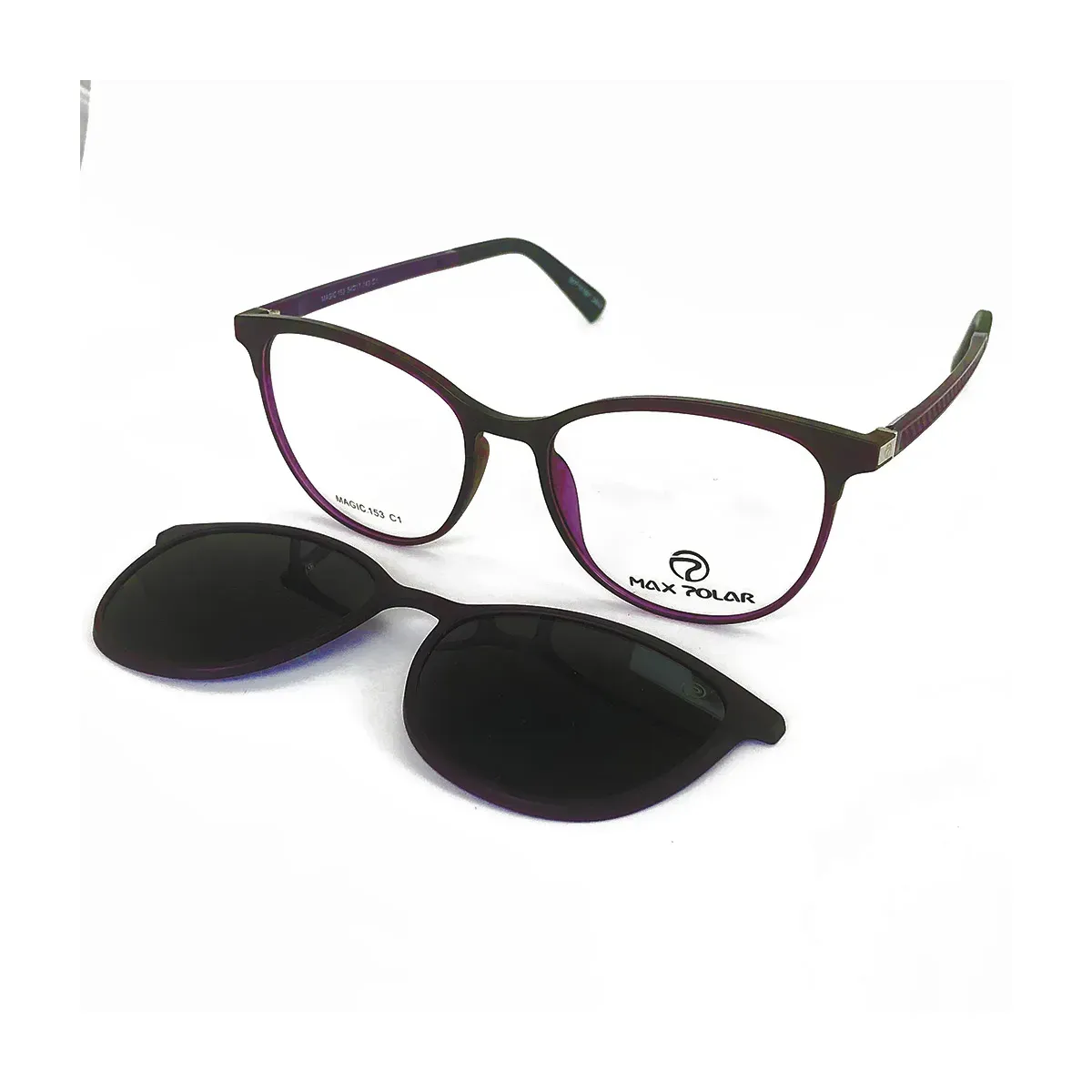 Anteojo Max Polar Clip On 153 Violeta 1