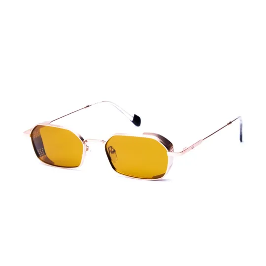 Gafas de sol estilo aviador con lentes amarillas