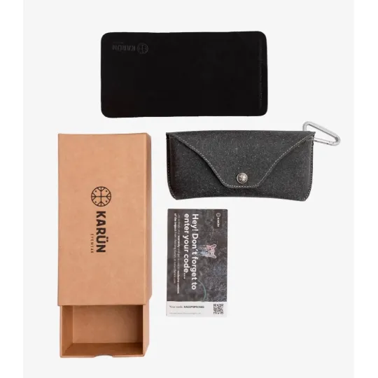 Armazon y Anteojo Reciclado Karun Orca kauf0011 Azul