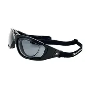 Anteojos de sol deportivo Optitech 28 Negro Opaco 2 Polarizado