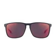 Lentes de Sol Rusty Roum Espejado Rojo