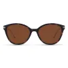 Anteojos de sol Reciclado Karun Puma Marron kaus0045 polarizado