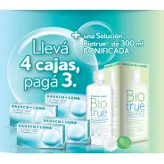 4 cajas Lentes de Contacto Ultra + 1 Bio True