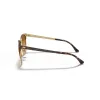 Anteojos Ray Ban 3716 900851 51 Marron clubmaster metal