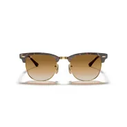 Anteojos Ray Ban 3716 900851 51 Marron clubmaster metal