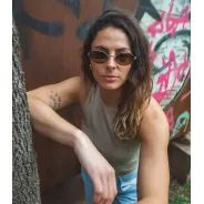 Anteojos de sol Reciclado Karun Freeze Marron swfs0162