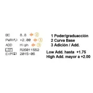 Lentes de Contacto Soflens Multifocales