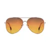 Anteojos de Sol Vulk Hologram LG 58 Lentes Amarillo