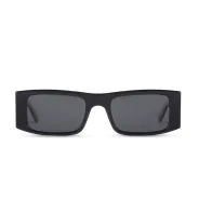 Lentes Anteojos de Sol Vulk 80s 1 Negro Brillo Polarizado