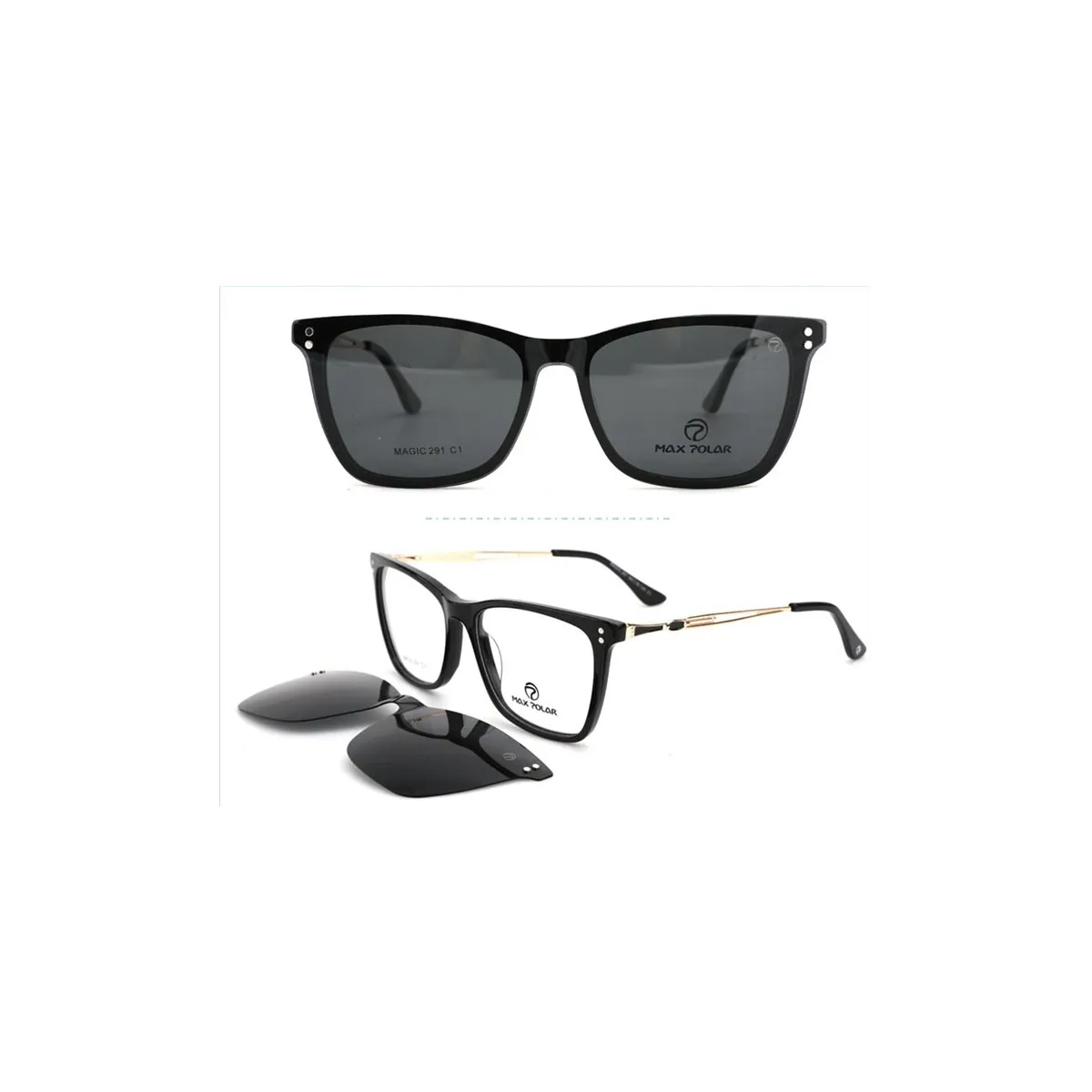 Max Polar Clip On Magic 291 1 Polarizado