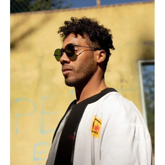 Anteojos de sol Reciclado Karun Jorobada Kaus0103 Marron