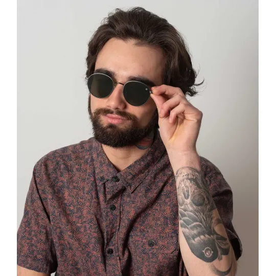 Anteojos de sol Reciclado Karun Jorobada Kaus0103 Marron