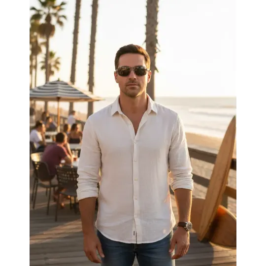 Anteojos de sol Reef Yang Cromado Polarizado 12