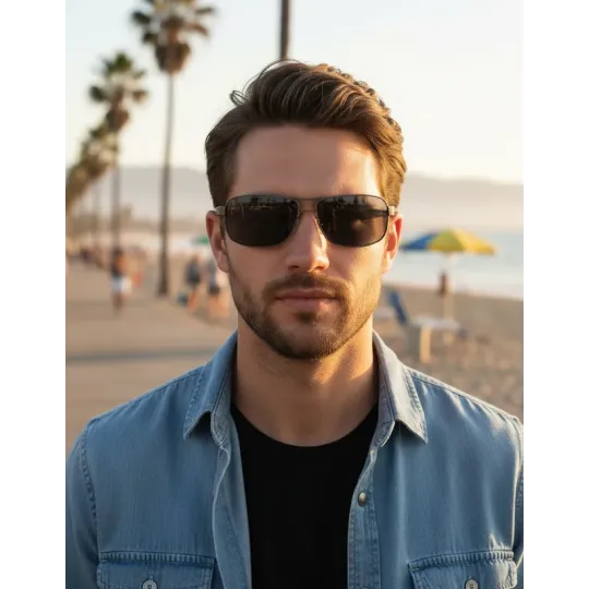 Anteojos de sol Reef Yang Gris Polarizado 13