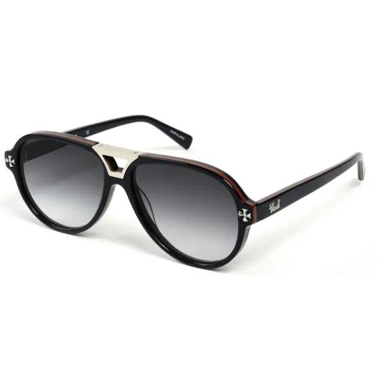 Lentes de Sol Vulk Reynold Negro Braga Gordon